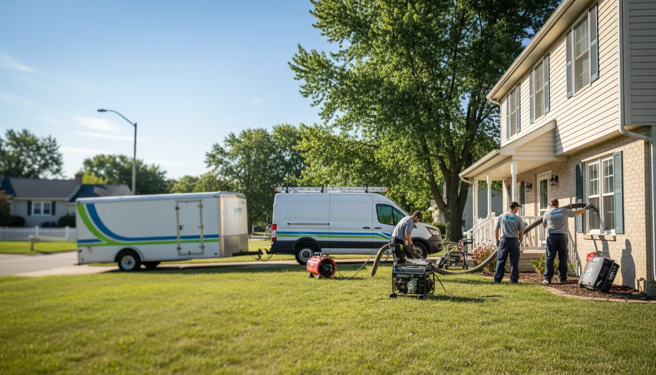 Flooded Basement Restoration And Cleanup With Repair in West Lebanon, NY near me